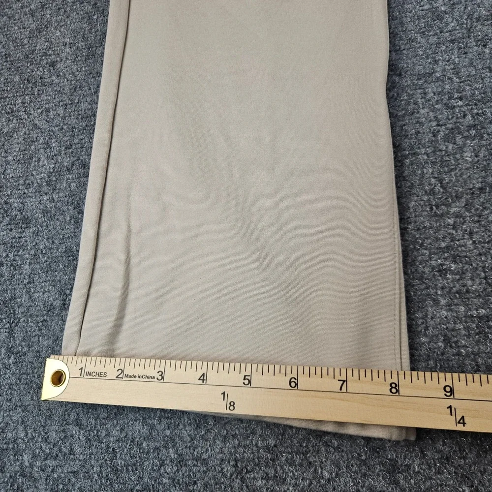 True Classic Chino Pants Mens 40 Khaki Tan Stretch Rayon Nylon‎ Spandex Casual